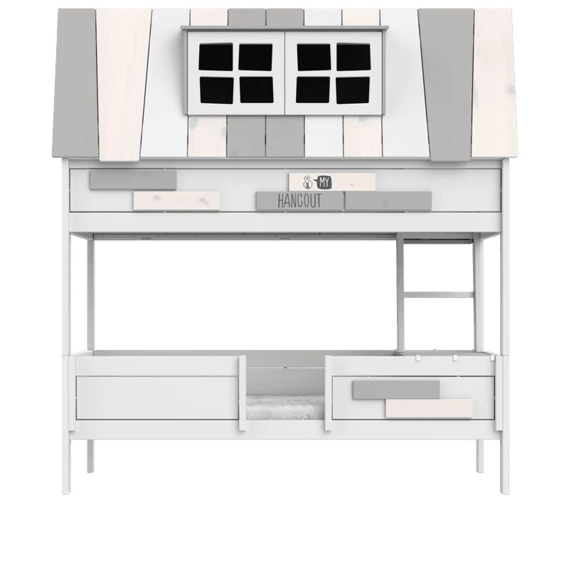 Lifetime Kidsrooms Hausbett - My Hangout Weiss