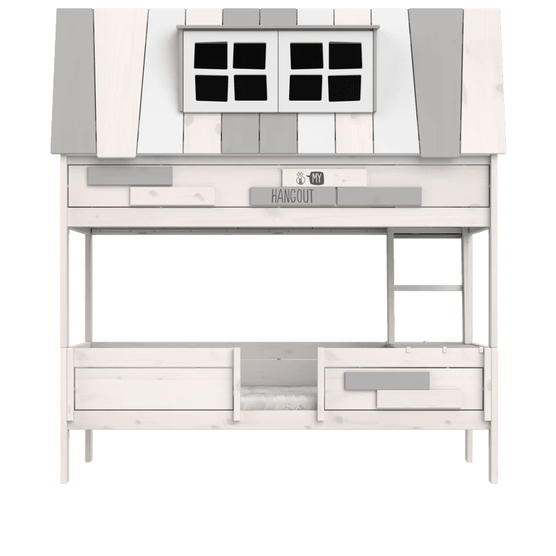 Lifetime Kidsrooms Hausbett - My Hangout Weiss