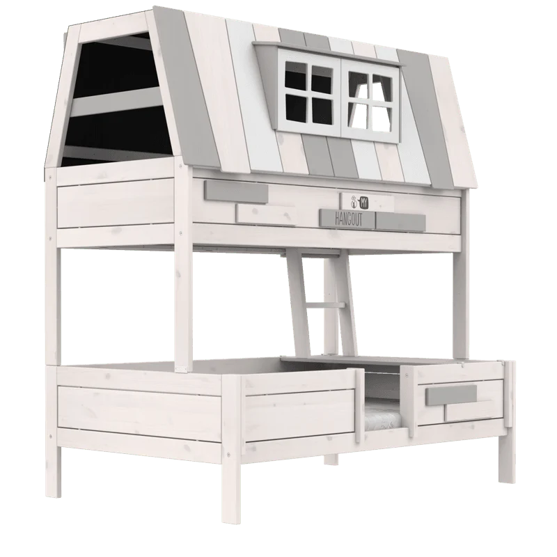 Lifetime Kidsrooms Hausbett - My Hangout 120x200 cm Weiss