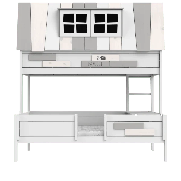 Lifetime Kidsrooms Hausbett 140x200 cm - My Hangout Weiss
