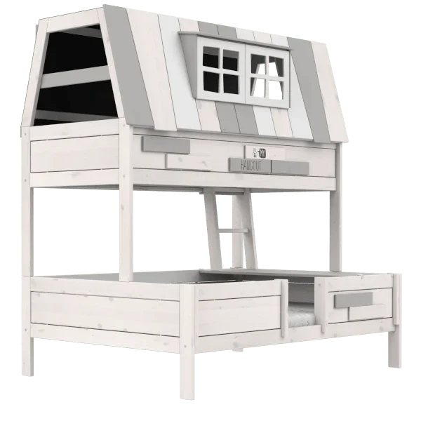 Lifetime Kidsrooms Hausbett 140x200 cm - My Hangout Weiss