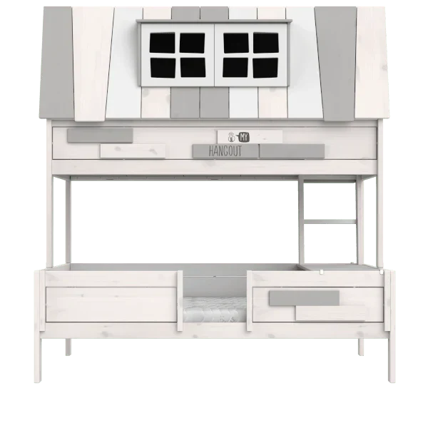 Lifetime Kidsrooms Hausbett 140x200 cm - My Hangout Weiss