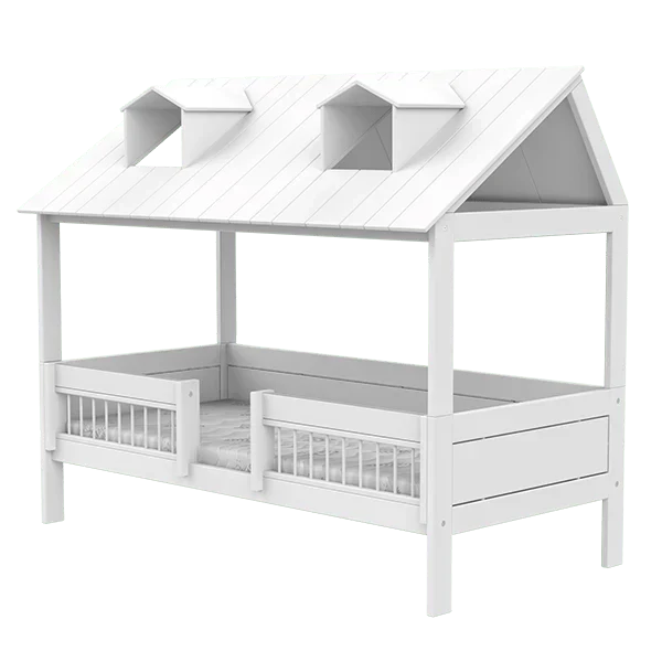Lifetime Kidsrooms Hausbett - Beach House Weiss