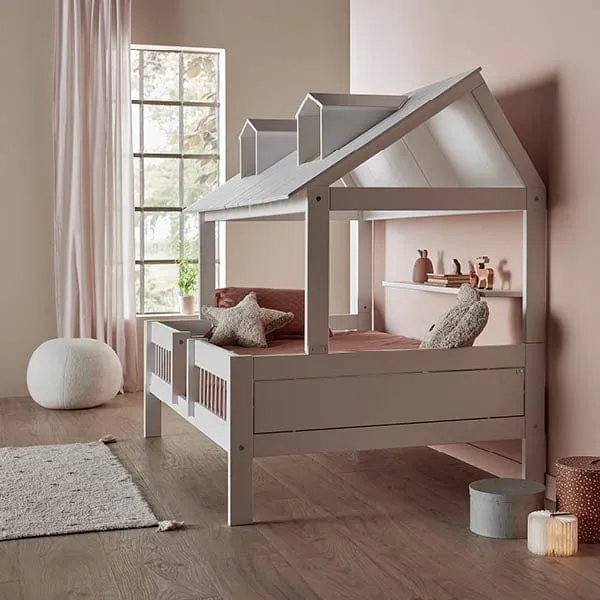 Lifetime Kidsrooms Hausbett - Beach House 120 Weiss
