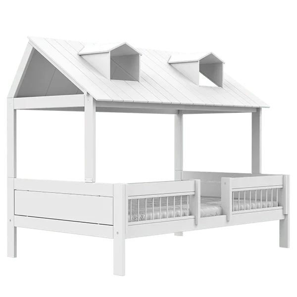 Lifetime Kidsrooms Hausbett - Beach House 120 Weiss