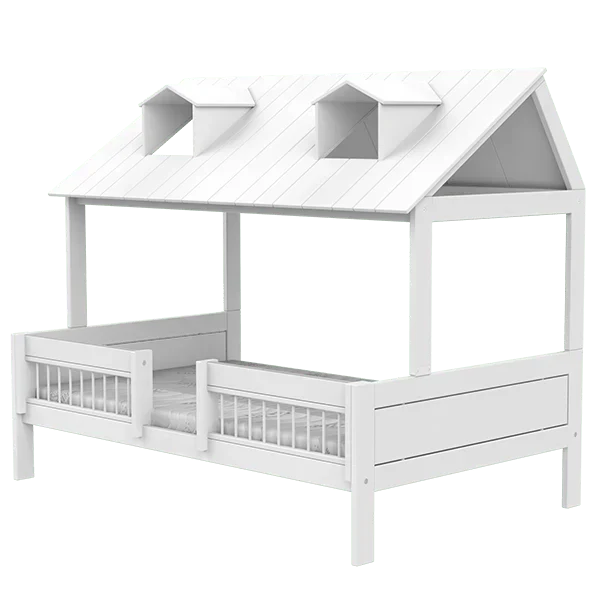 Lifetime Kidsrooms Hausbett - Beach House 120 Weiss