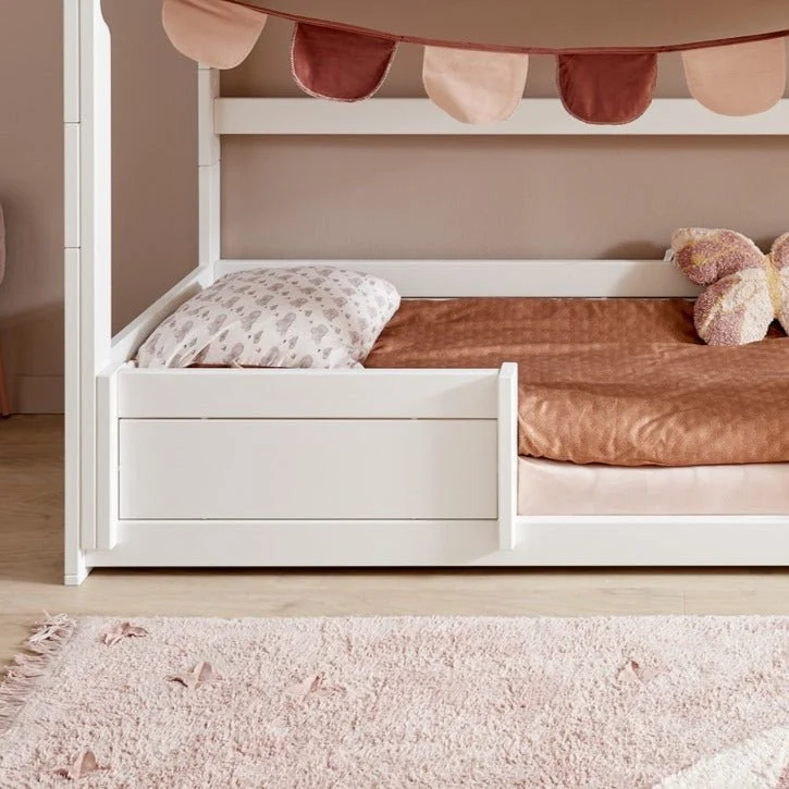 Lifetime Kidsrooms Kurze Bettfront 80 cm - Original Weiss