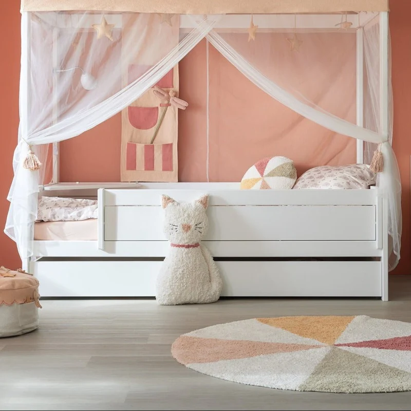 Lifetime Kidsrooms Lange Bettfront 160 cm - Original Weiss