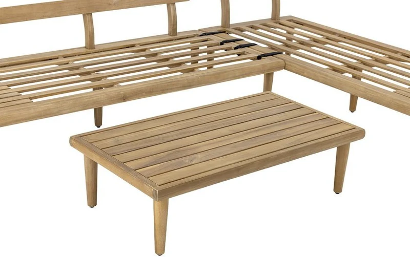 Salon de jardin lounge en bois d'acacia Cesano - Bloomingville