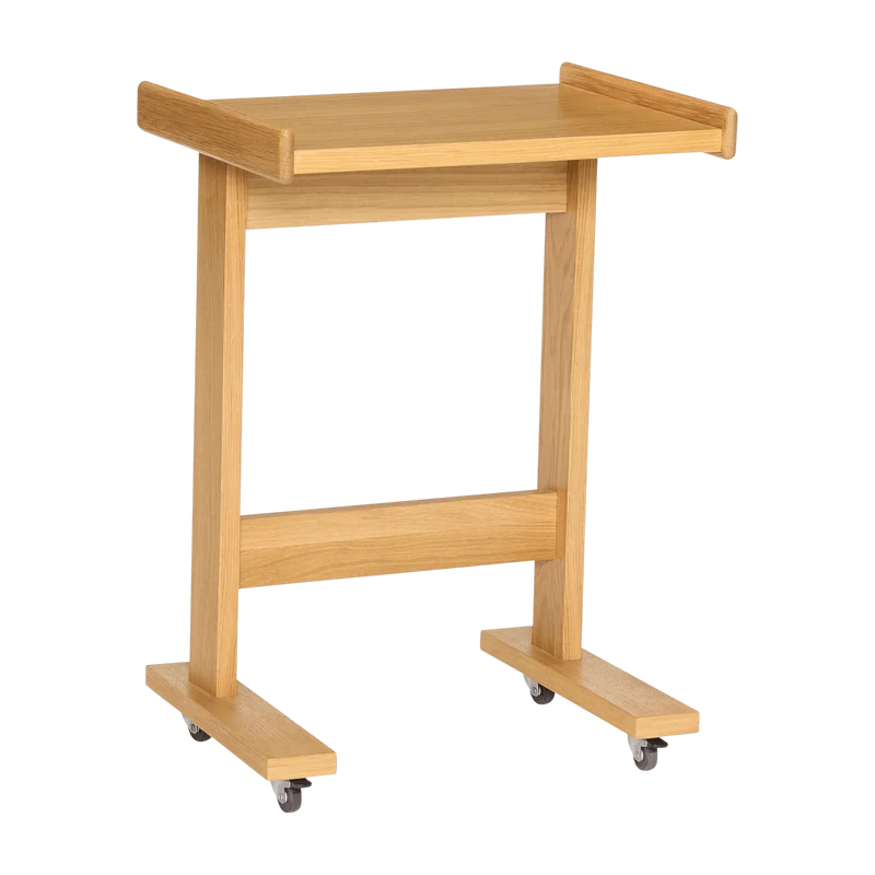 Table d'appoint en bois de chêne naturel Less - Hübsch
