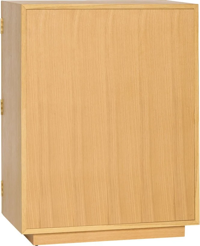 Cabinet en bois de chêne naturel 70x39x90cm Mae - Hübsch