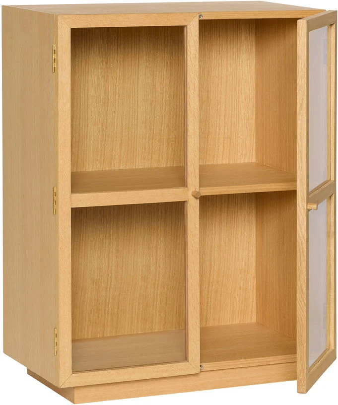 Cabinet en bois de chêne naturel 70x39x90cm Mae - Hübsch