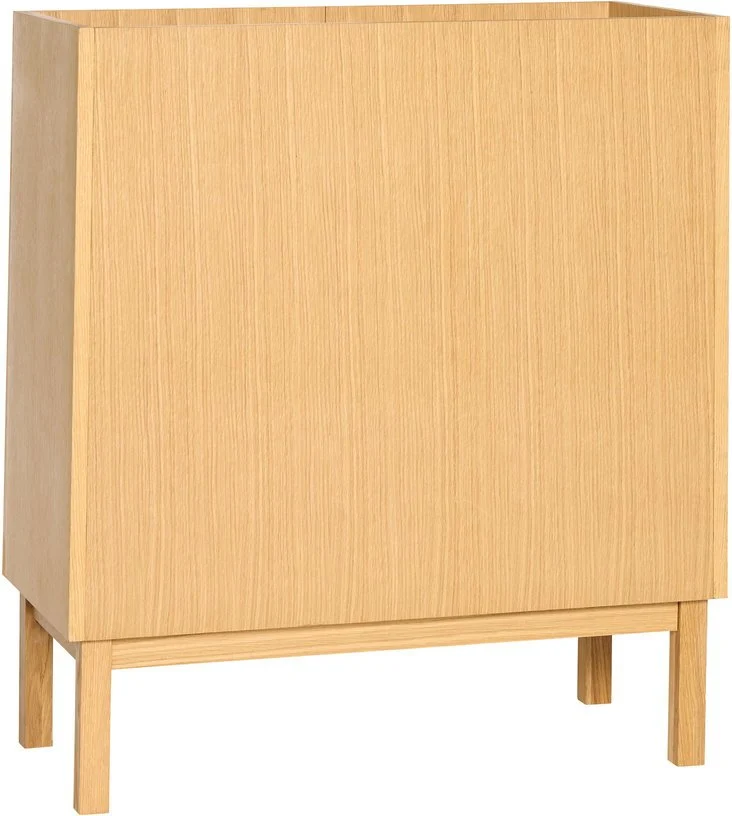 Armoire en bois de chêne naturel 80x40x90cm Ark - Hübsch