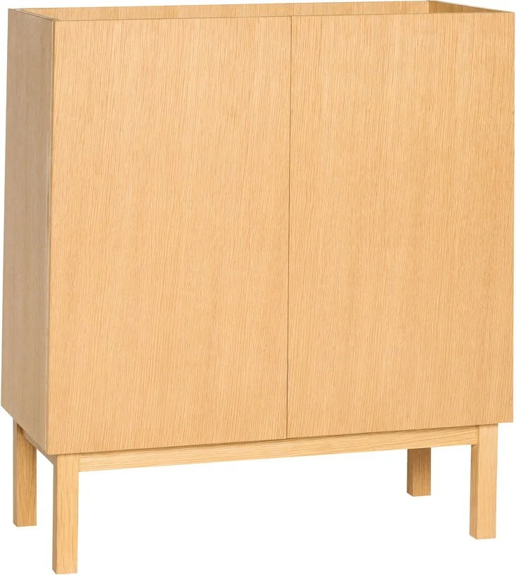 Armoire en bois de chêne naturel 80x40x90cm Ark - Hübsch