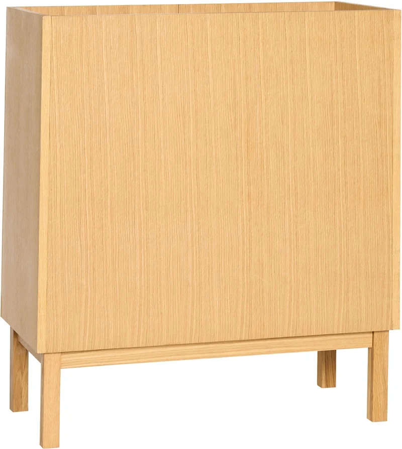 Armoire en bois de chêne naturel 80x40x90cm Ark - Hübsch