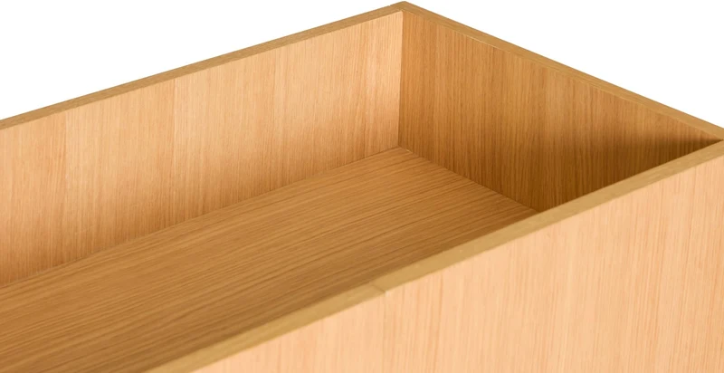 Armoire en bois de chêne naturel 80x40x90cm Ark - Hübsch