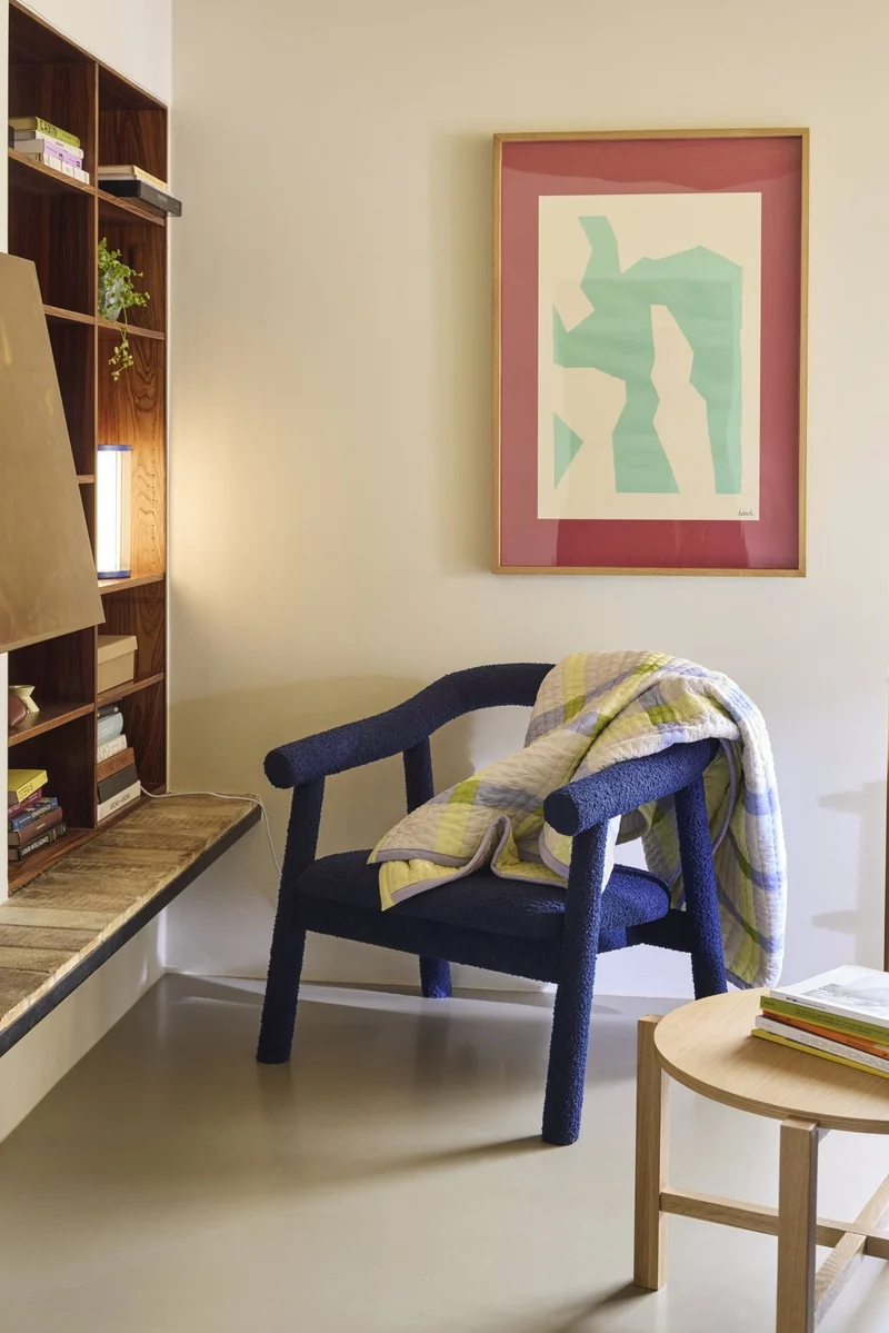 2 Tables basses rondes en bois de chêne naturel Four - Hübsch