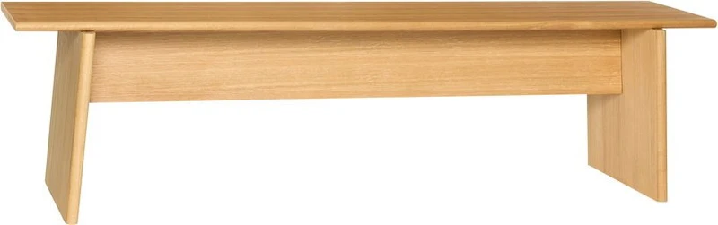 Banc en bois de chêne 180x44x48cm Baenk - Hübsch