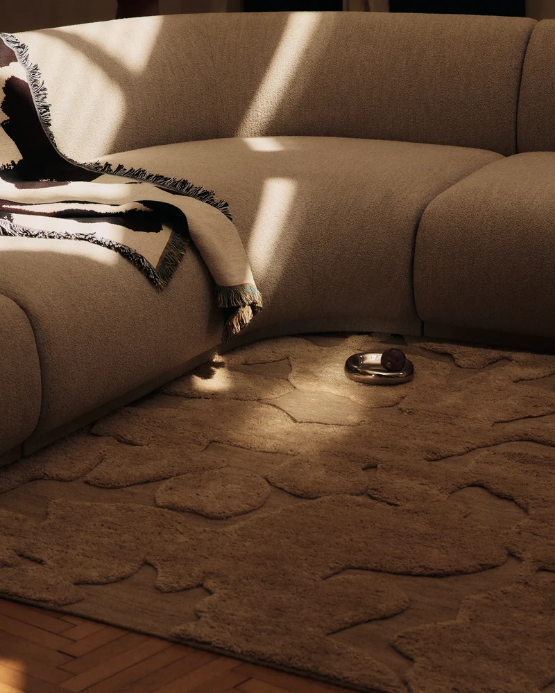 Ferm Living Cilla Teppich - 200 x 300 - Tan