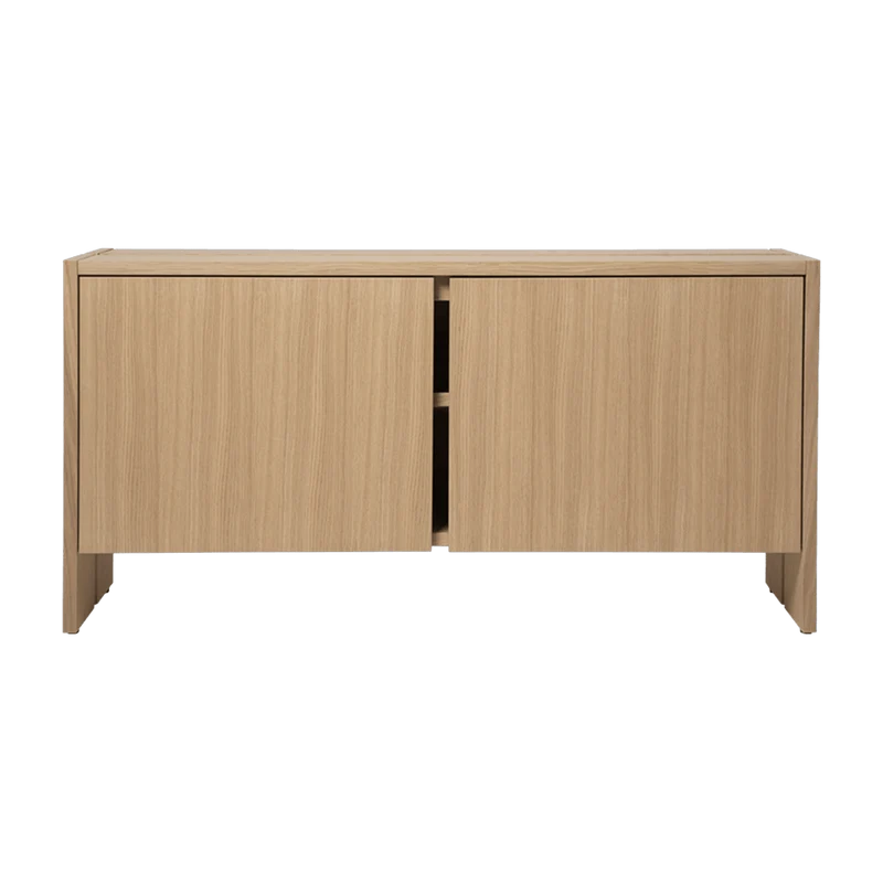 Buffet placage de chêne 100x30x50cm Parcel - Ferm Living