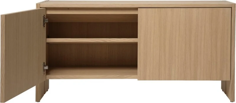 Buffet placage de chêne 100x30x50cm Parcel - Ferm Living