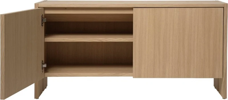 Buffet placage de chêne 100x30x50cm Parcel - Ferm Living