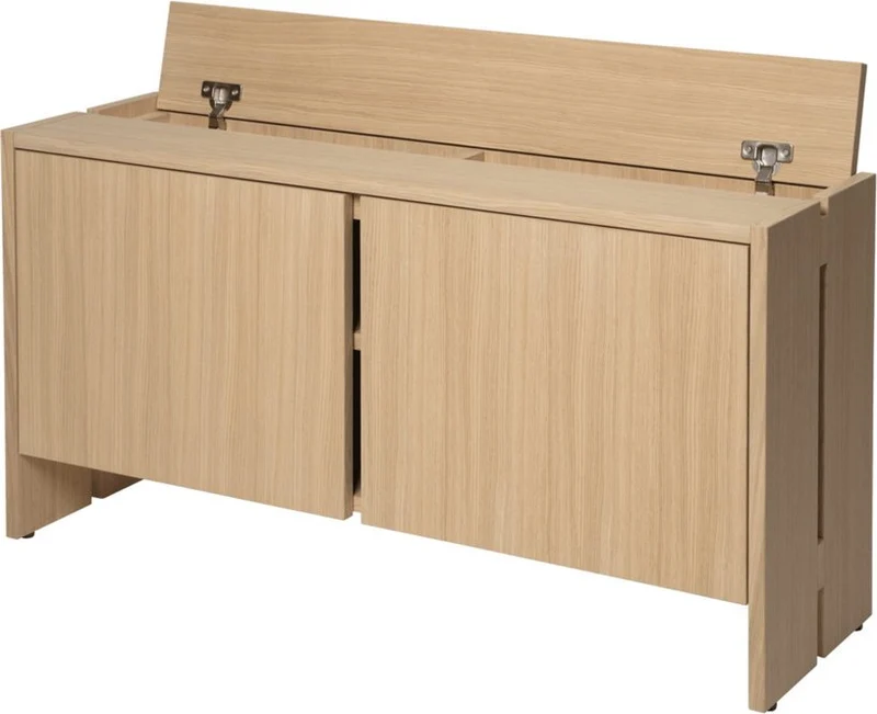Buffet placage de chêne 100x30x50cm Parcel - Ferm Living