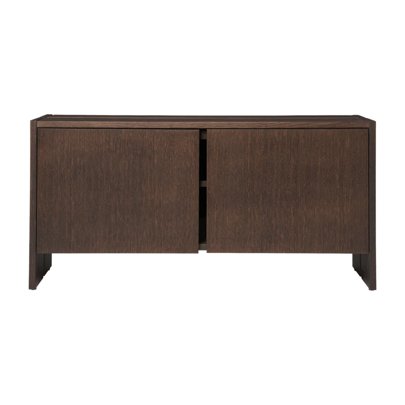 Buffet placage de chêne foncé 100x30x50cm Parcel - Ferm Living