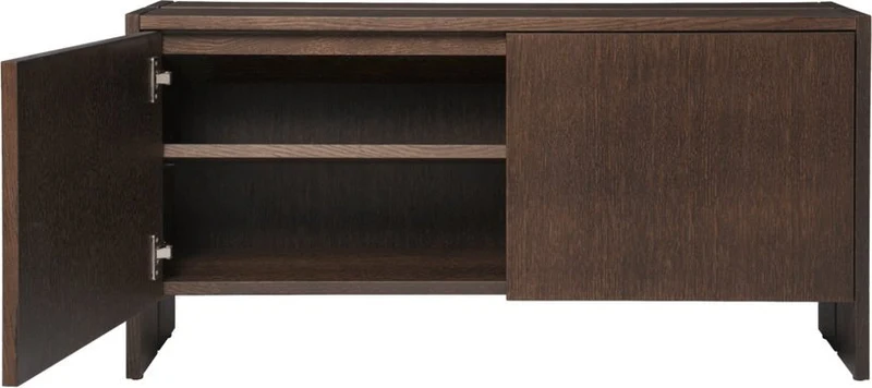 Buffet placage de chêne foncé 100x30x50cm Parcel - Ferm Living
