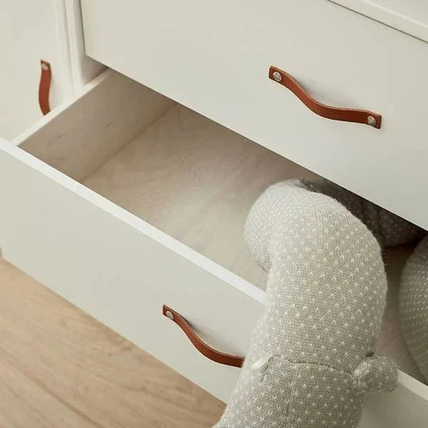 Lifetime Kidsrooms ALL-IN-ONE Hochbett mit Treppe - 152 cm - Original Whitewash