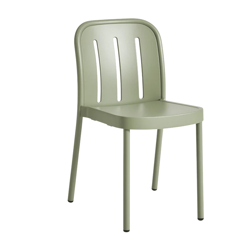 Chaise de jardin en métal vert Deville - HAY