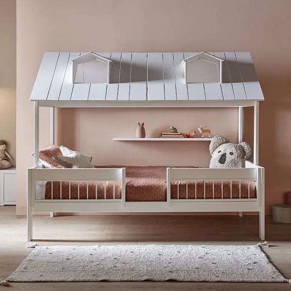 Lifetime Kidsrooms Hausbett - Beach House 140 Weiss