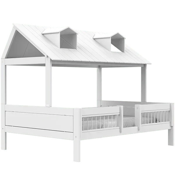 Lifetime Kidsrooms Hausbett - Beach House 140 Weiss