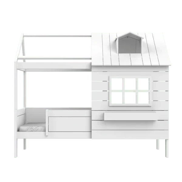 Lifetime Kidsrooms Hausbett - Lake House Weiss