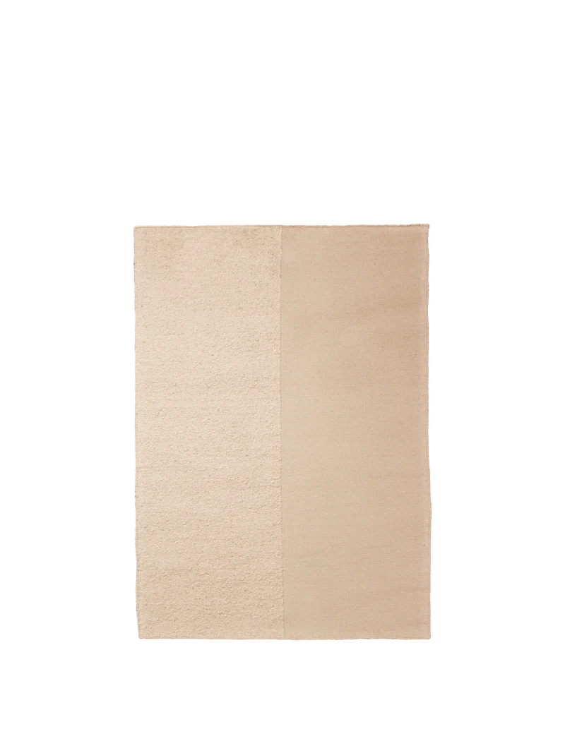 Ferm Living Kompliment Teppich - 140 x 200 - Off-white