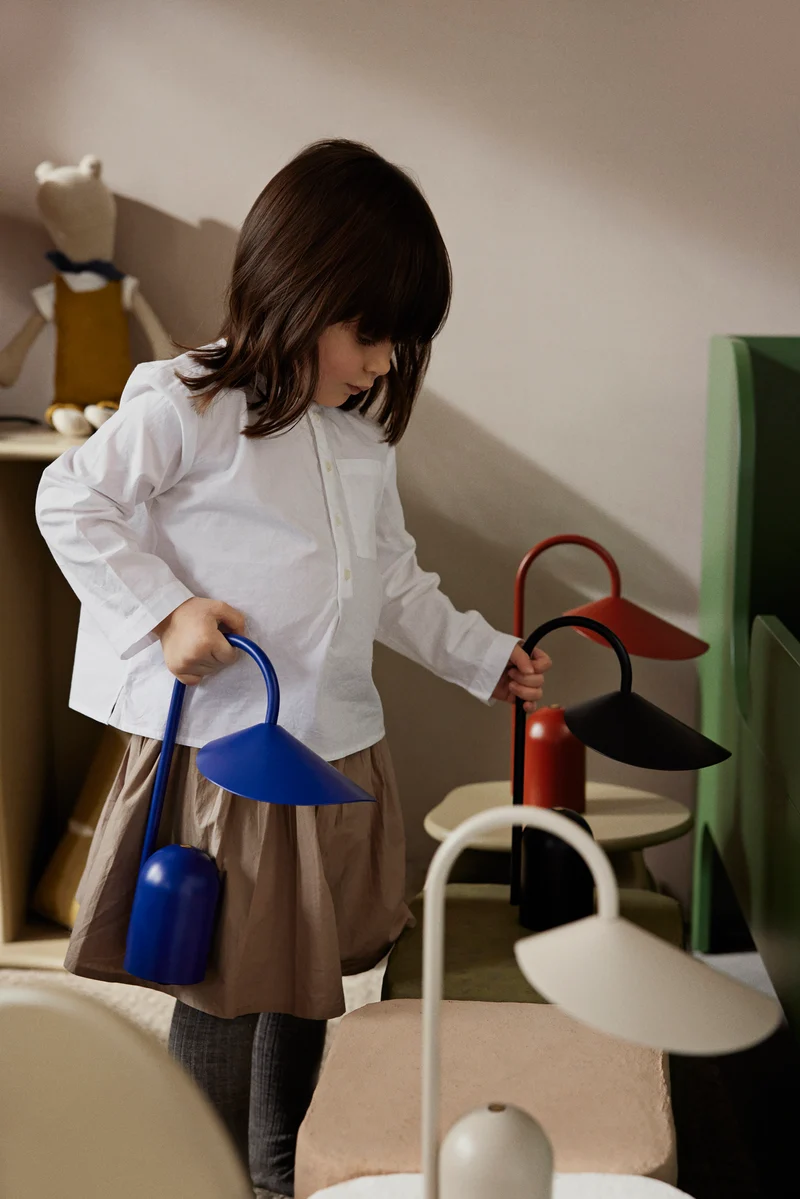 Ferm Living Kelim Teppich Medium- Merge