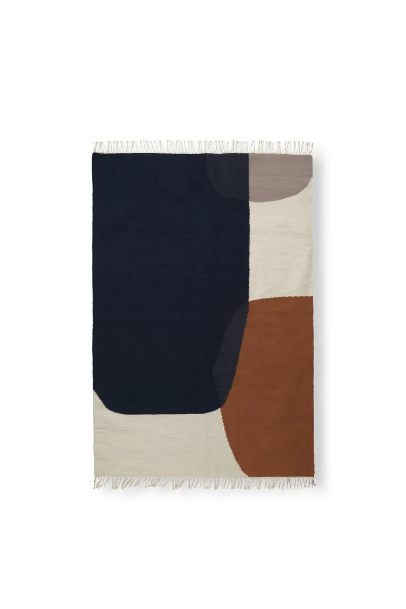 Ferm Living Kelim Teppich Large - Merge