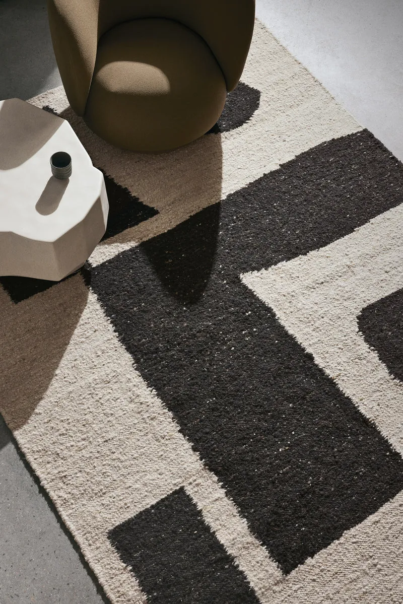 Ferm Living Piece Teppich - 200 x 300 - Off-white/Coffee