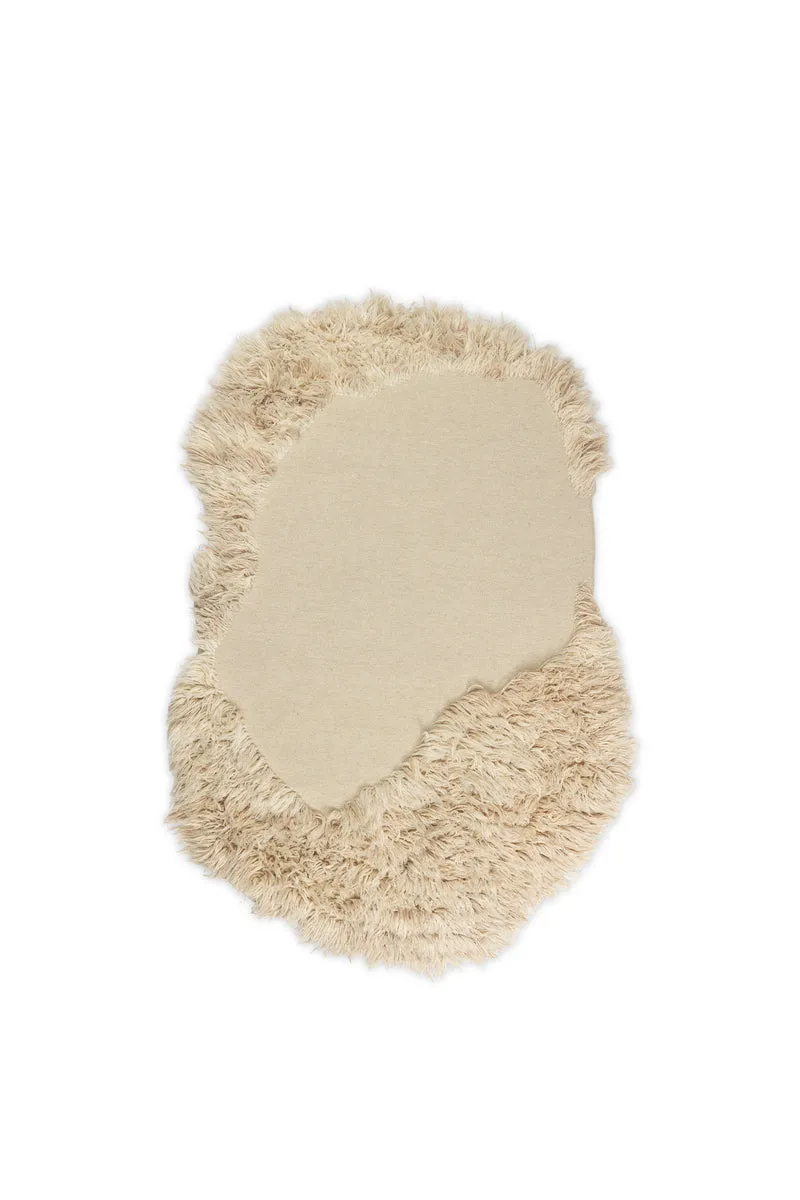 Ferm Living Norte Teppich - 150 x 220 - Natural
