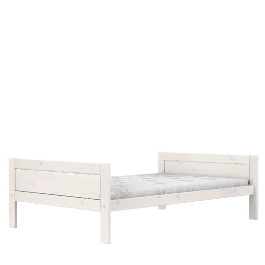 Lifetime Kidsrooms Kinderbett 120 x 200 ohne Rückseite Whitewash