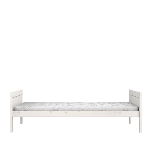 Lifetime Kidsrooms Kinderbett 120 x 200 ohne Rückseite Whitewash