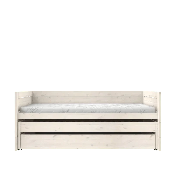 Lifetime Kidsrooms Tagesbett mit Gästebett & Bettschublade - Original Whitewash