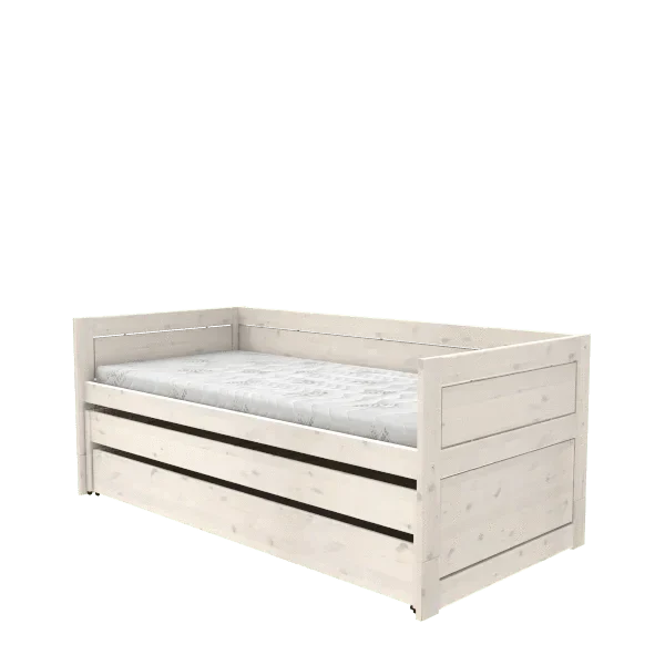 Lifetime Kidsrooms Tagesbett mit Gästebett & Bettschublade - Original Whitewash