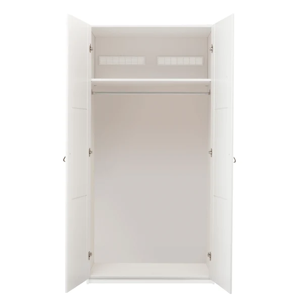 Lifetime Kidsrooms Kleiderschrank mit Kleiderstange - 100 cm Whitewash