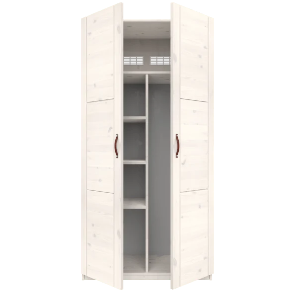 Lifetime Kidsrooms Kleiderschrank - 100 cm Whitewash