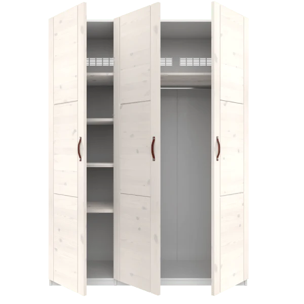 Lifetime Kidsrooms Kleiderschrank - 150 cm Whitewash