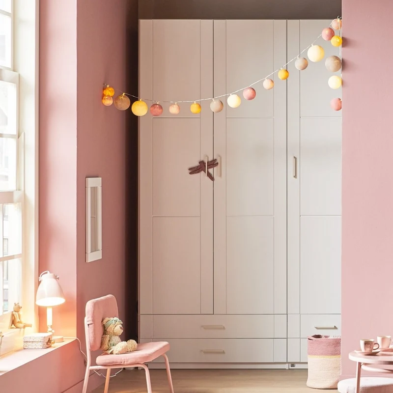 Lifetime Kidsrooms Kleiderschrank mit Schubladen - 150 cm Whitewash