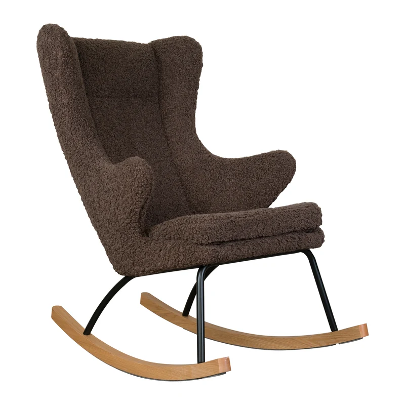 Quax Schaukelstuhl De Luxe Bison