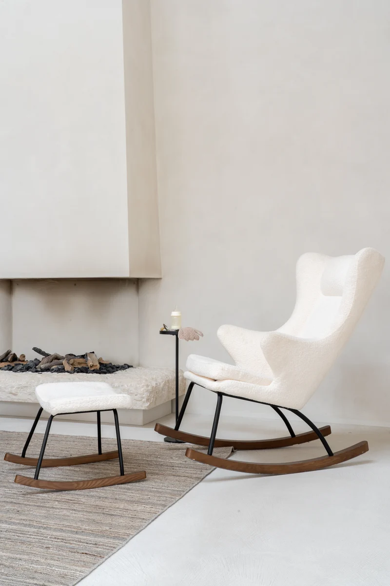 Quax Schaukelstuhl De Luxe Cream
