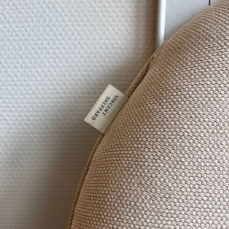 Coussin d'assise en tissus geneva moonwhite Modèle d'exposition - Vincent Sheppard